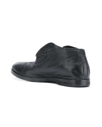 schwarze Leder Slipper von Marsèll