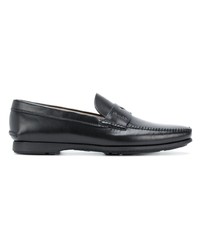 schwarze Leder Slipper von Church's