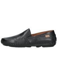 schwarze Leder Slipper von PIKOLINOS
