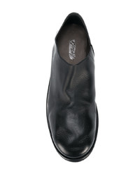 schwarze Leder Slipper von Marsèll