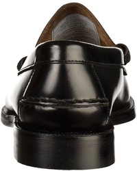 schwarze Leder Slipper von Sebago