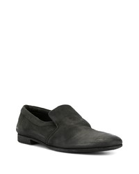 schwarze Leder Slipper von Premiata