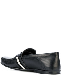 schwarze Leder Slipper von Bally