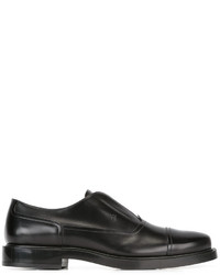 schwarze Leder Slipper von Tod's