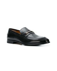 schwarze Leder Slipper von Bally