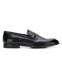 schwarze Leder Slipper von Bally