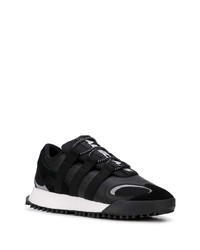 schwarze Leder Sportschuhe von Adidas Originals By Alexander Wang