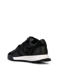 schwarze Leder Sportschuhe von Adidas Originals By Alexander Wang