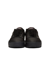 schwarze Leder Sportschuhe von Adidas Originals By Alexander Wang