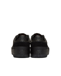 schwarze Leder Sportschuhe von Adidas Originals By Alexander Wang