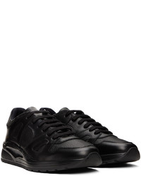 schwarze Leder Sportschuhe von Common Projects