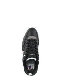 schwarze Leder Sportschuhe von Champion