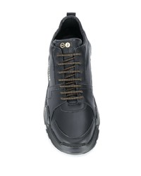 schwarze Leder Sportschuhe von Hide&Jack