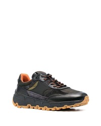 schwarze Leder Sportschuhe von Woolrich