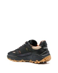 schwarze Leder Sportschuhe von Woolrich