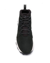 schwarze Leder Sportschuhe von Timberland