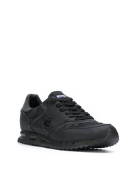 schwarze Leder Sportschuhe von Blauer