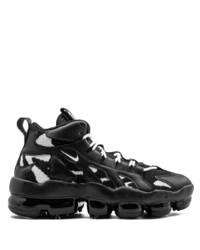 schwarze Leder Sportschuhe von Nike