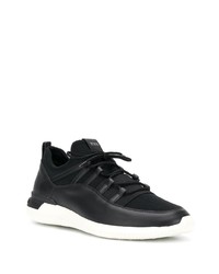 schwarze Leder Sportschuhe von Tod's