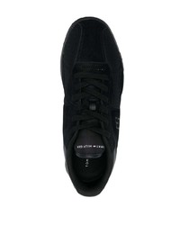 schwarze Leder Sportschuhe von Tommy Hilfiger