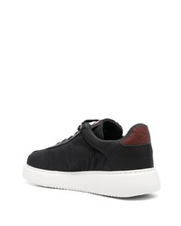 schwarze Leder Sportschuhe von Camper