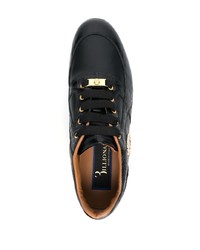 schwarze Leder Sportschuhe von Billionaire