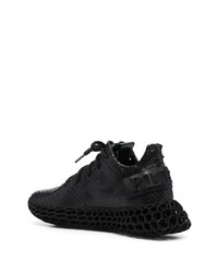 schwarze Leder Sportschuhe von Philipp Plein