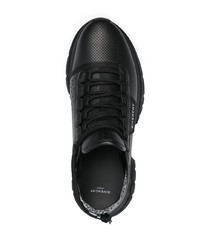 schwarze Leder Sportschuhe von Givenchy