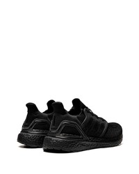 schwarze Leder Sportschuhe von adidas