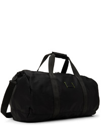 schwarze Leder Sporttasche von MSGM