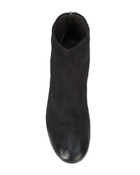 schwarze Leder Stiefeletten von Marsèll