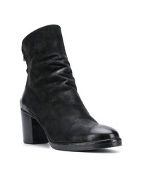 schwarze Leder Stiefeletten von The Last Conspiracy