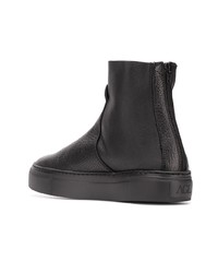 schwarze Leder Stiefeletten von AGL