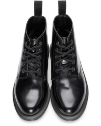 schwarze Leder Stiefeletten von Dr. Martens