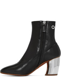 schwarze Leder Stiefeletten von Proenza Schouler