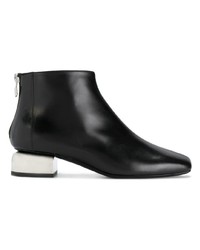 schwarze Leder Stiefeletten von Pierre Hardy