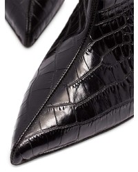 schwarze Leder Stiefeletten von Alexandre Vauthier