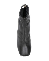 schwarze Leder Stiefeletten von Nicholas Kirkwood