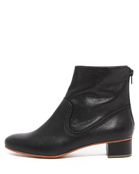 schwarze Leder Stiefeletten von Rachel Comey