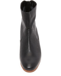 schwarze Leder Stiefeletten von Rachel Comey