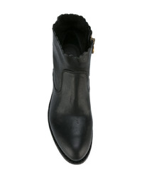 schwarze Leder Stiefeletten von Fiorentini+Baker