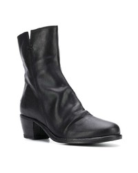 schwarze Leder Stiefeletten von Fiorentini+Baker