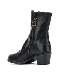 schwarze Leder Stiefeletten von Fiorentini+Baker