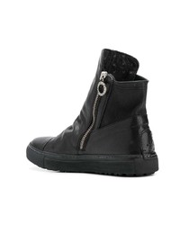 schwarze Leder Stiefeletten von Fiorentini+Baker