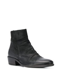 schwarze Leder Stiefeletten von Fiorentini+Baker