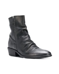 schwarze Leder Stiefeletten von Fiorentini+Baker