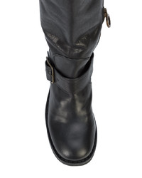 schwarze Leder Stiefeletten von Fiorentini+Baker