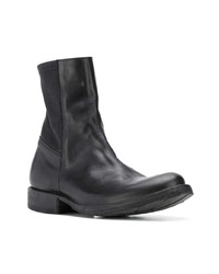 schwarze Leder Stiefeletten von Fiorentini+Baker