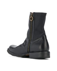 schwarze Leder Stiefeletten von Fiorentini+Baker