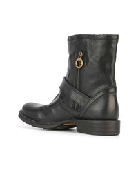 schwarze Leder Stiefeletten von Fiorentini+Baker